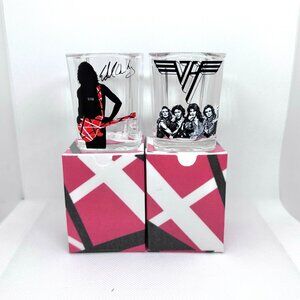 Van Halen Shot Glass Box Set of 2!